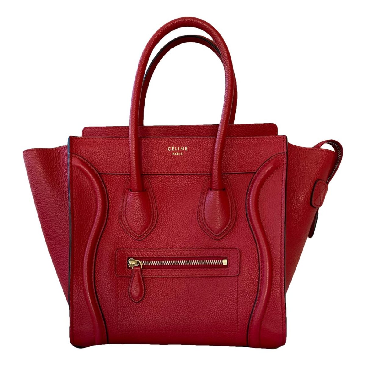 Luggage leather handbag
