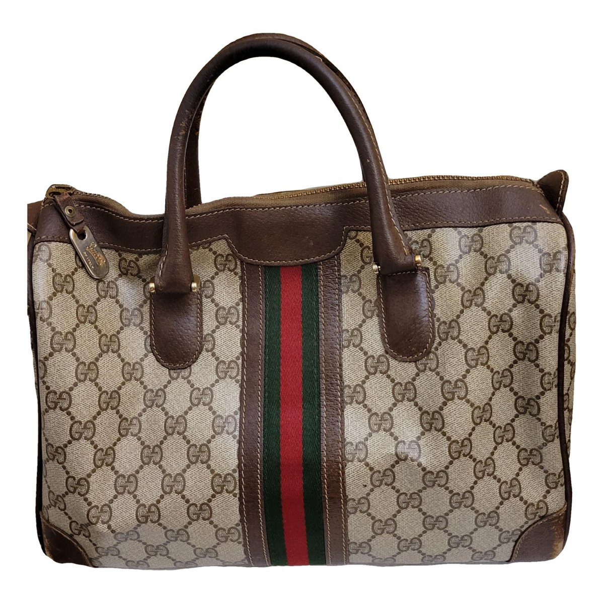 Ophidia Boston cloth handbag