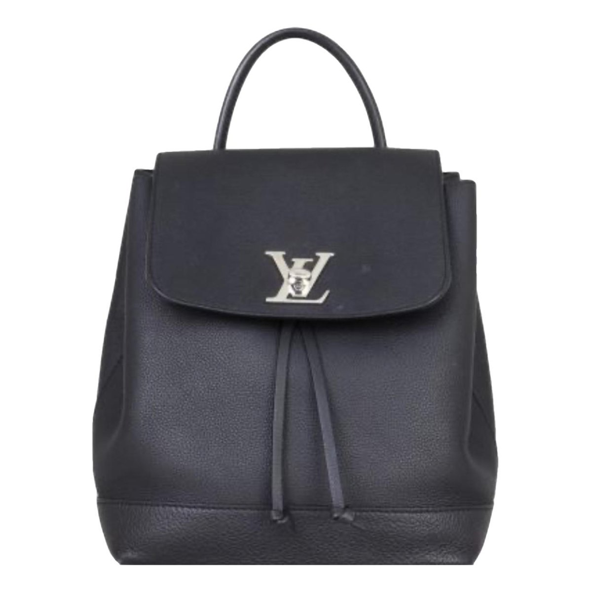 Lockme leather backpack