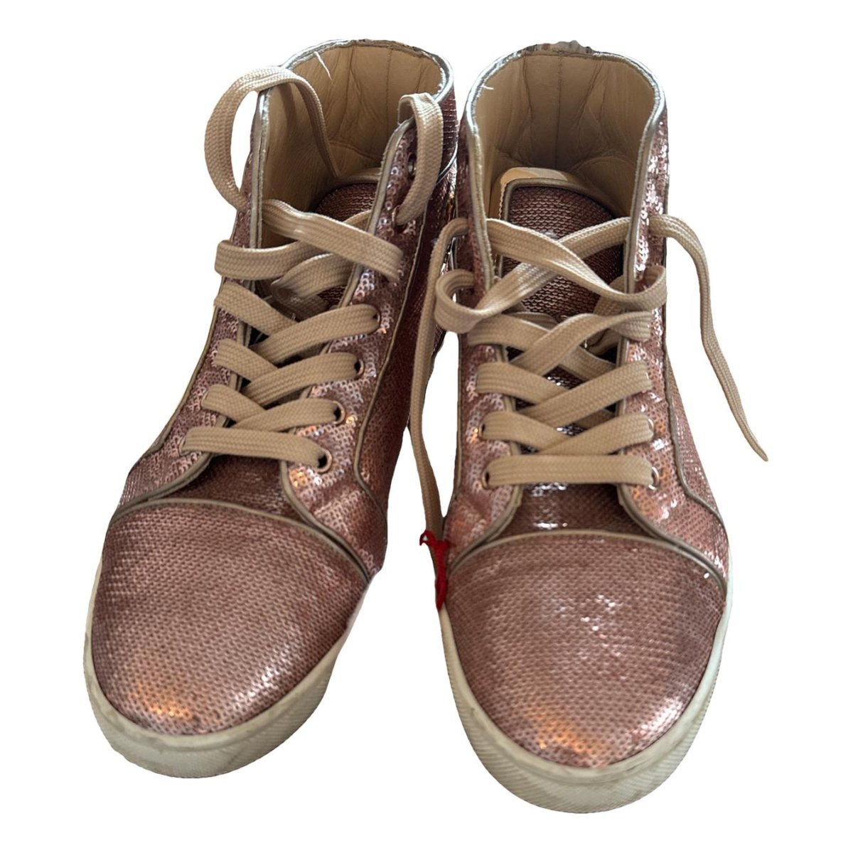 Roller Boat glitter trainers