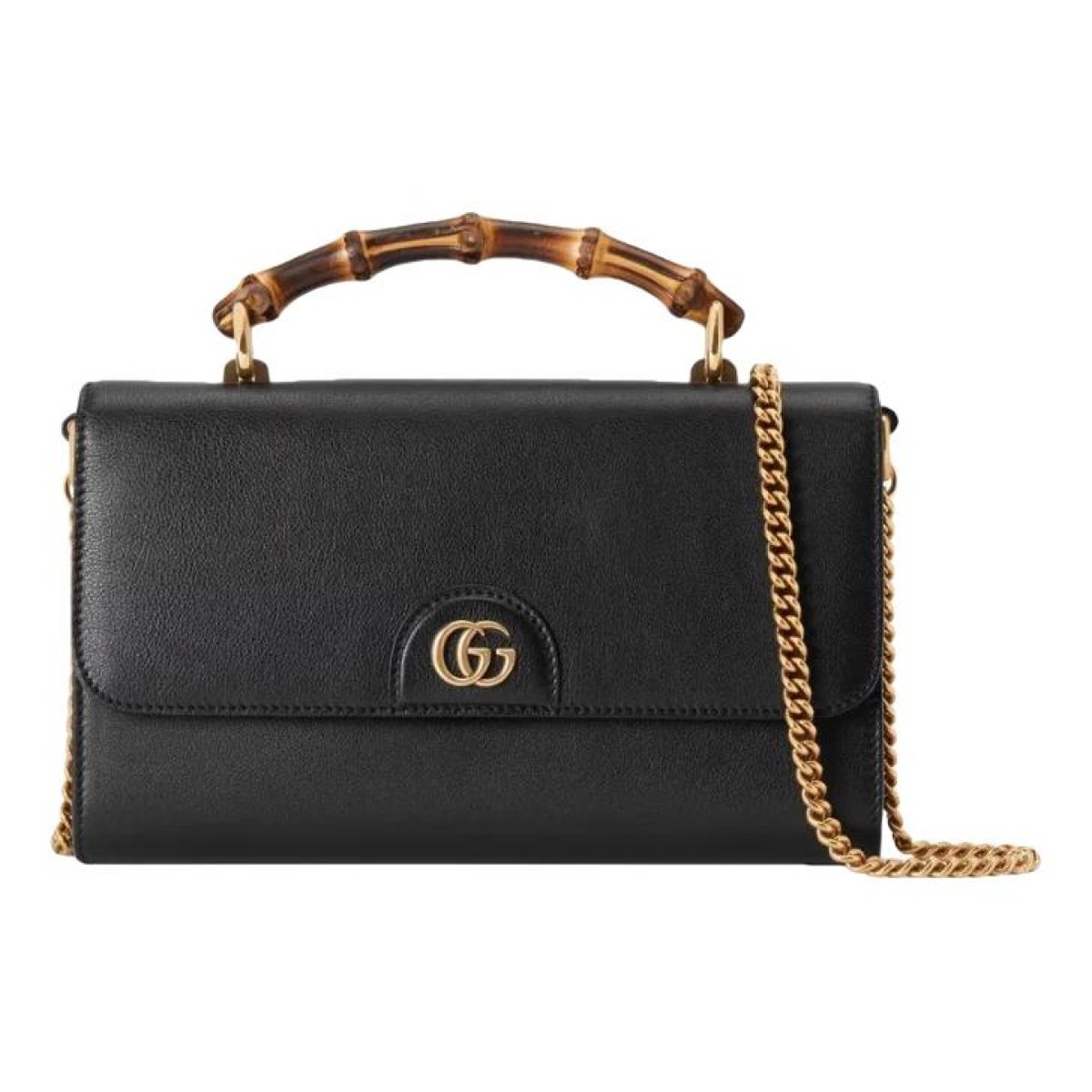 Diana Bamboo leather crossbody bag