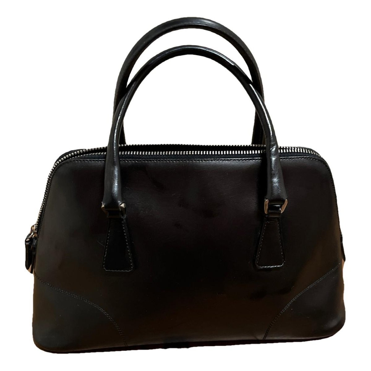 Promenade leather handbag