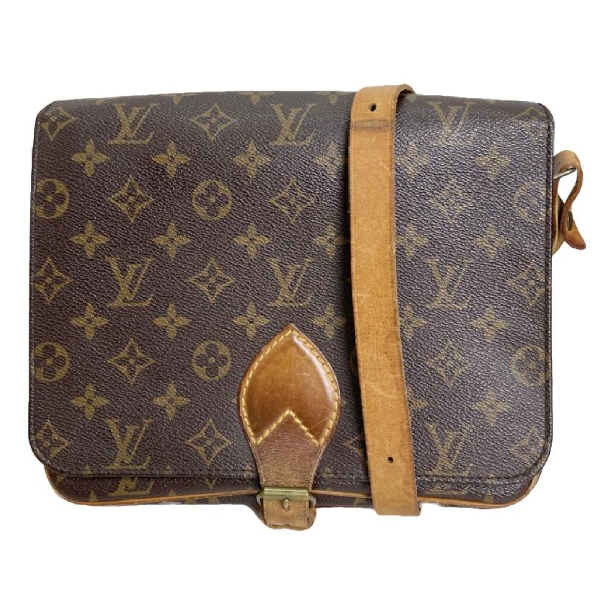 Cartouchière cloth crossbody bag