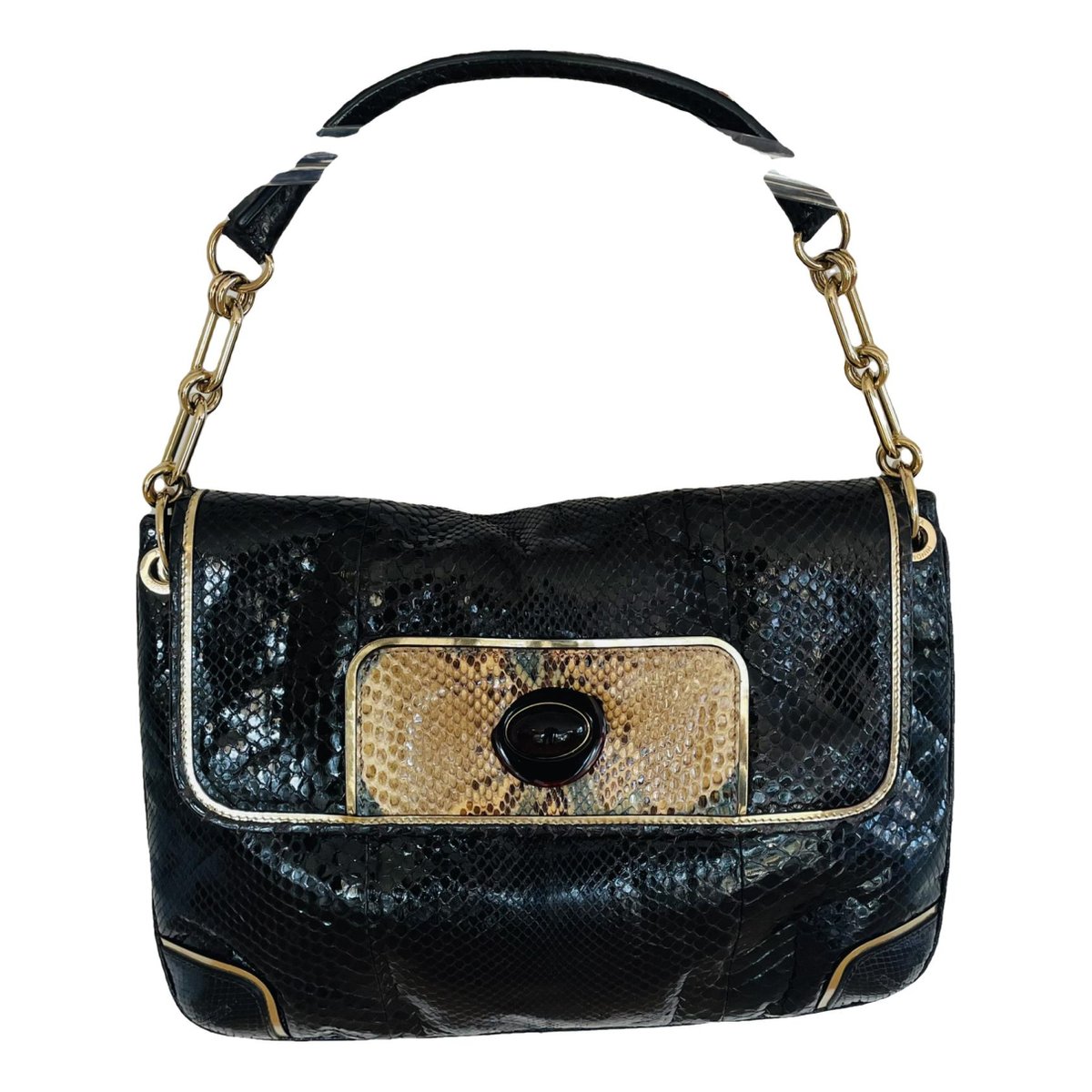 Maxi Zip leather handbag