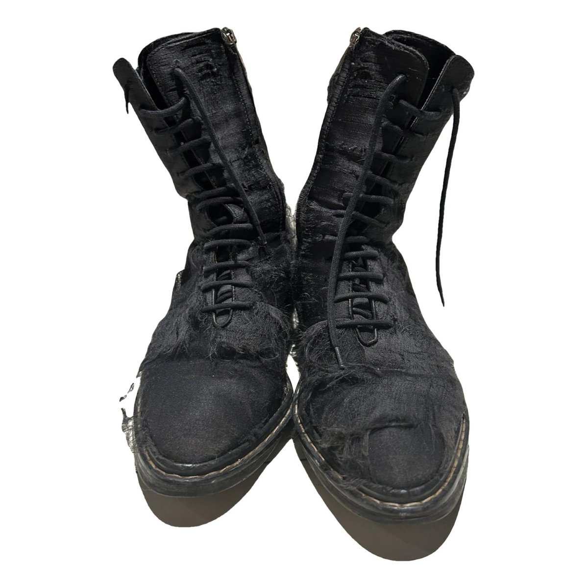 Fara cloth biker boots