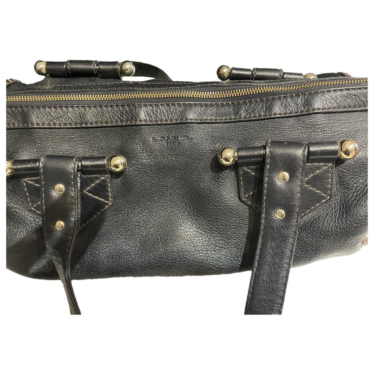 Balancel leather handbag