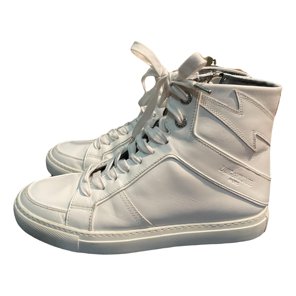 ZV1747 Flash leather trainers