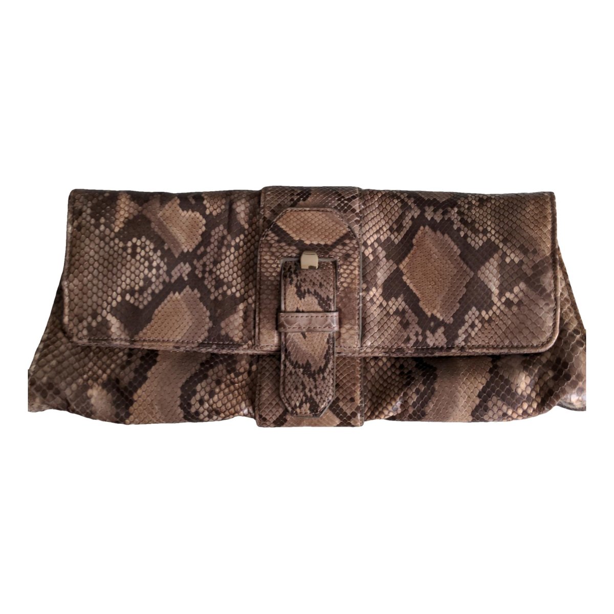 Maikimai leather clutch bag