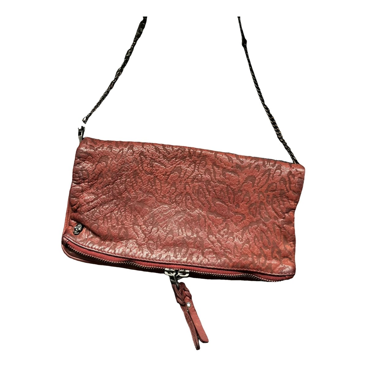 Rock leather crossbody bag
