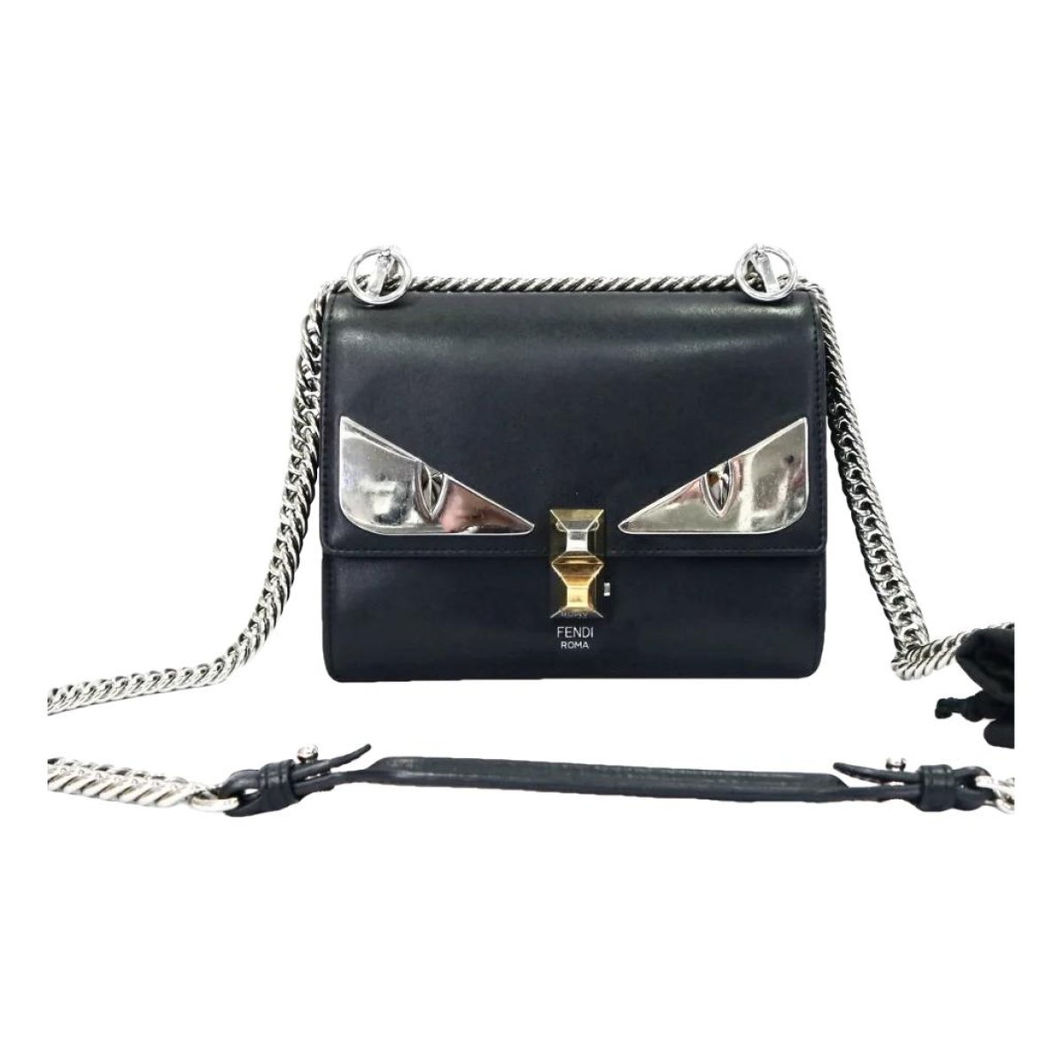 Kan U leather crossbody bag