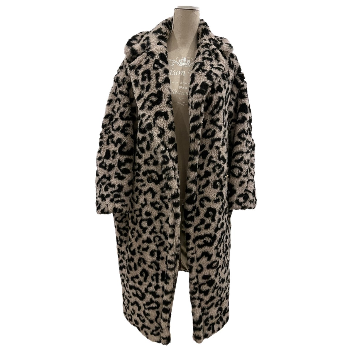 Teddy Bear Icon wool coat