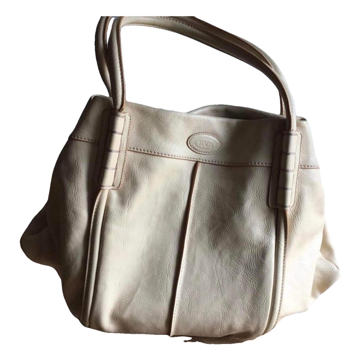 Shopping Media leather handbag