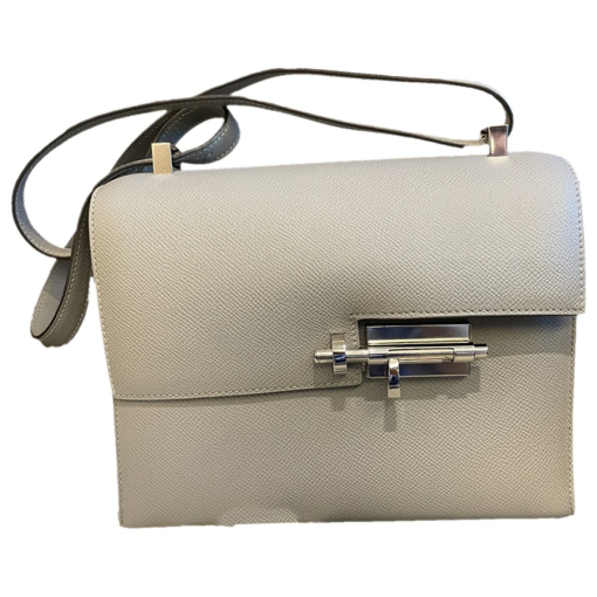 Verrou leather handbag