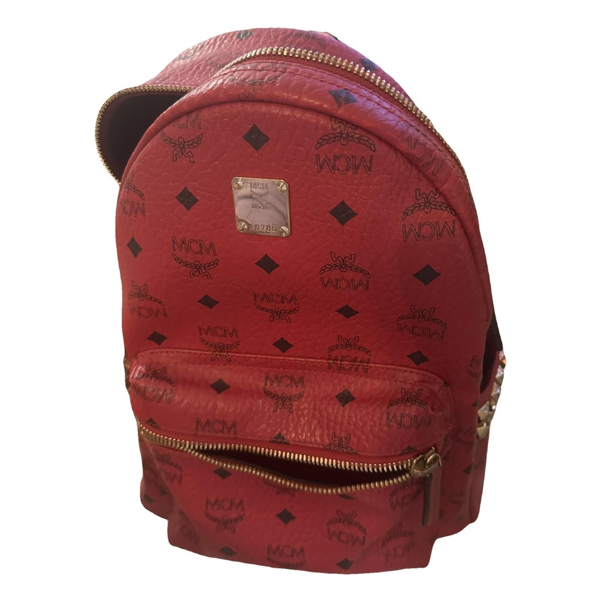 Stark leather backpack
