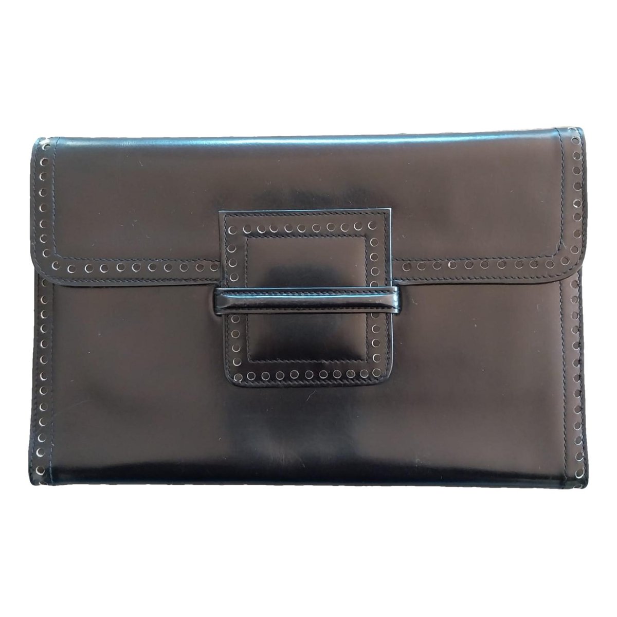 Belle de Jour leather clutch bag