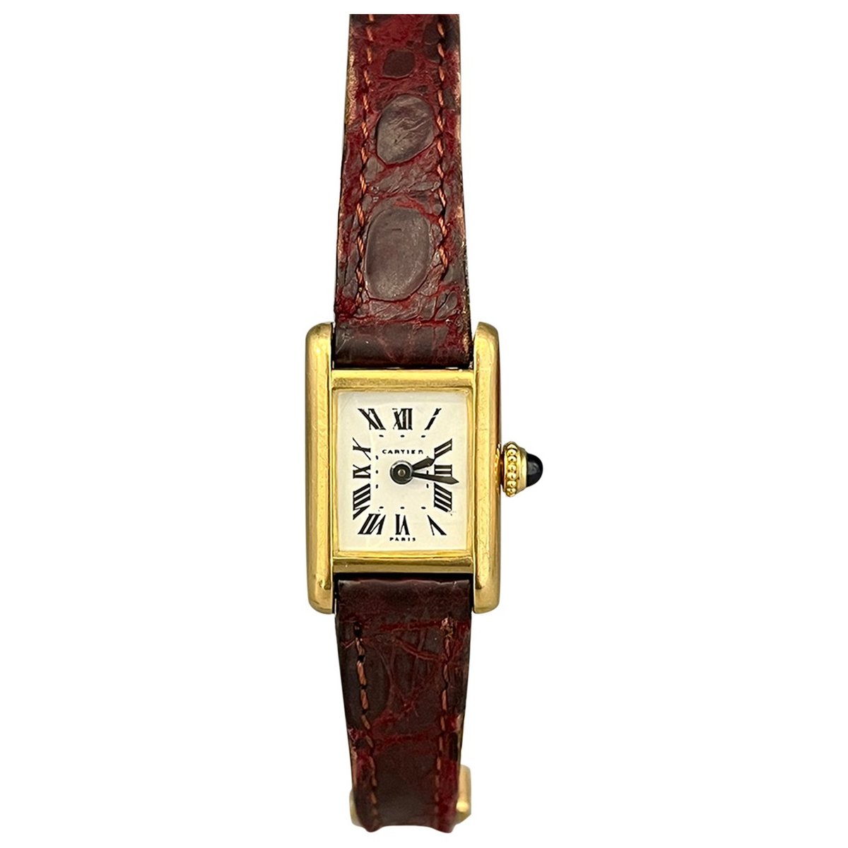 Tank Louis Cartier yellow gold watch