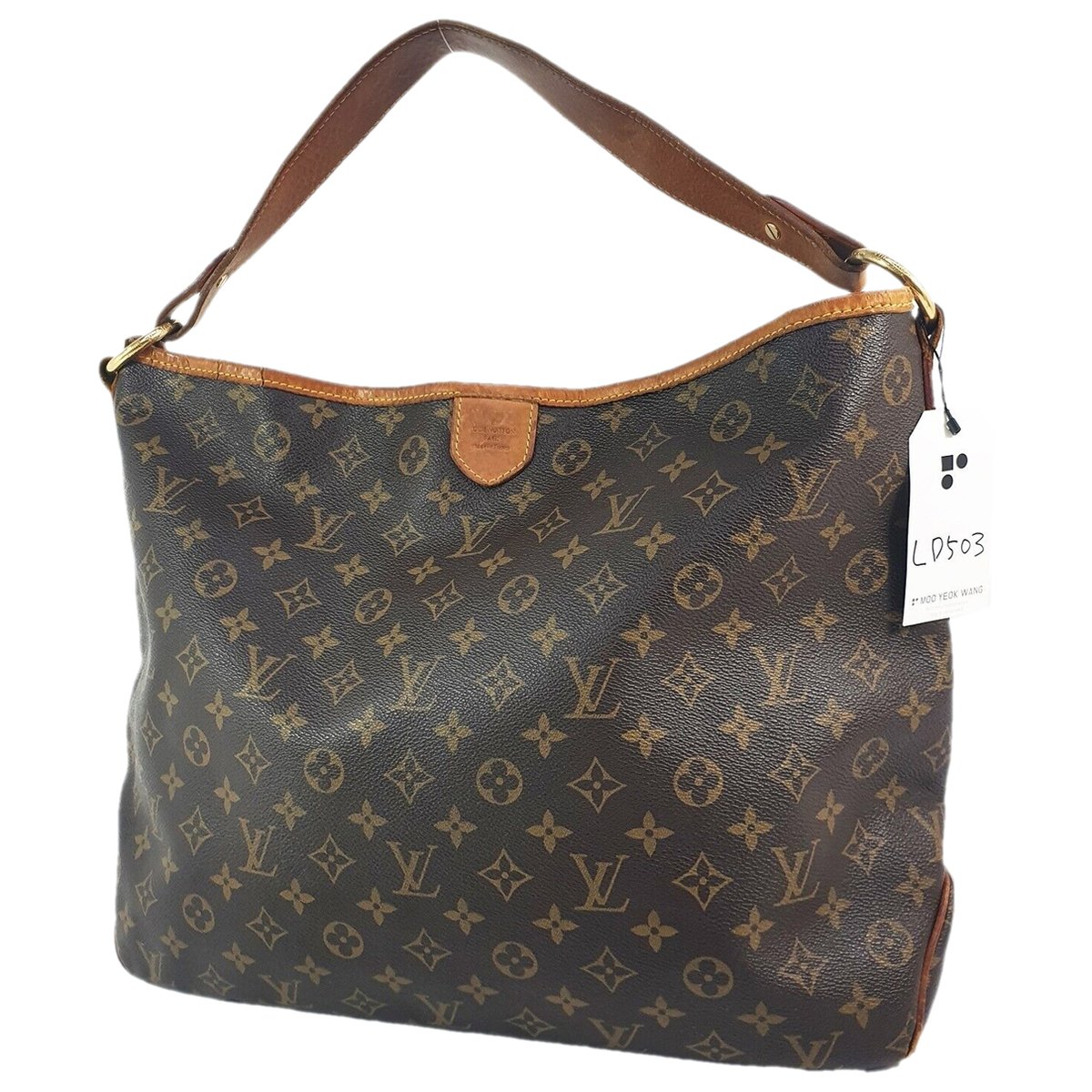 Delightful leather handbag