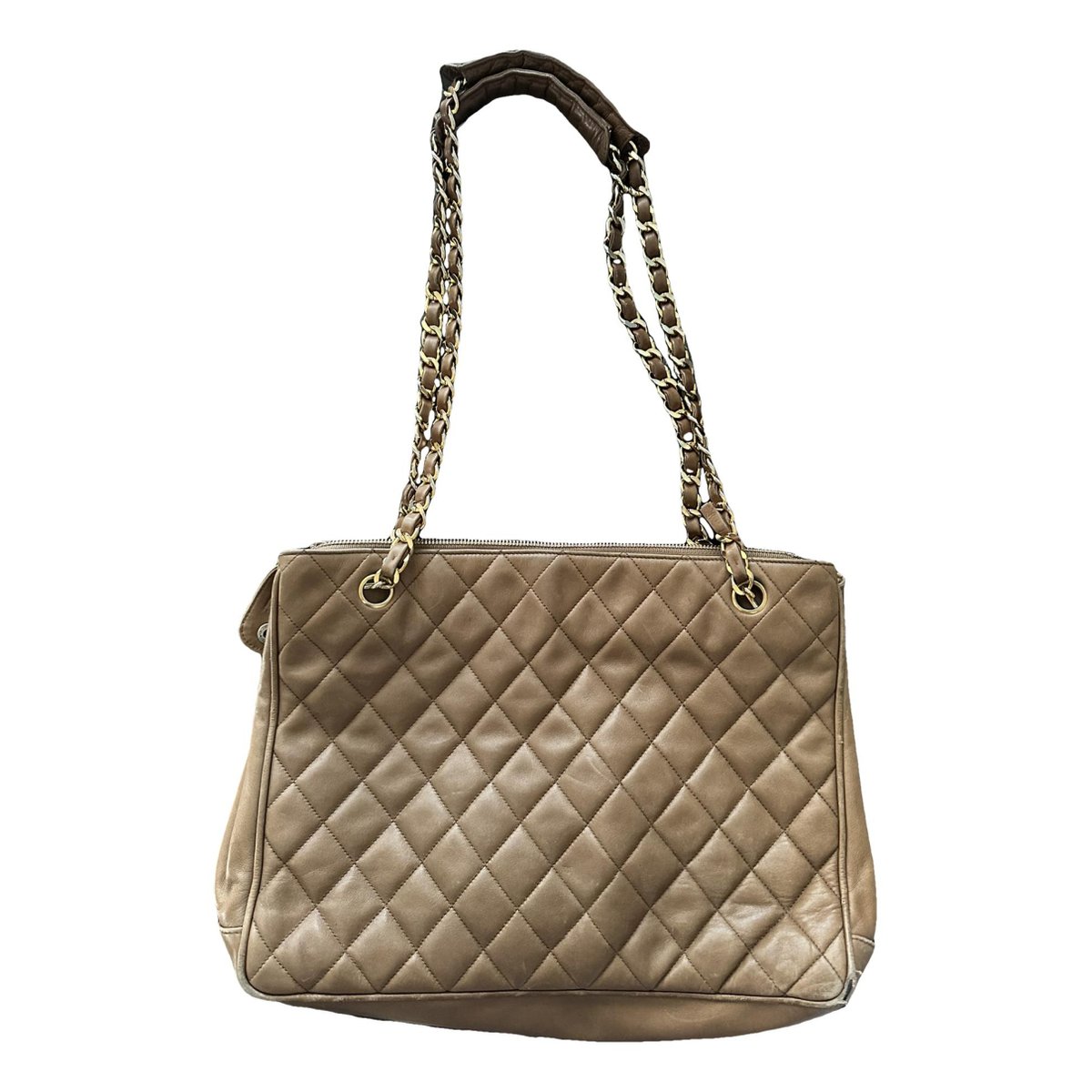 Grand shopping leather tote