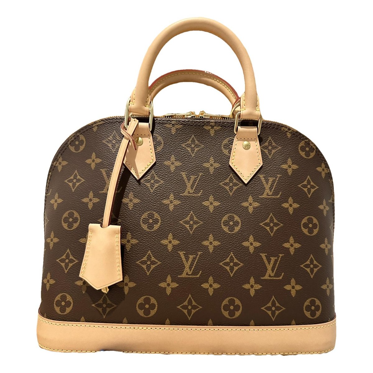 Alma leather handbag