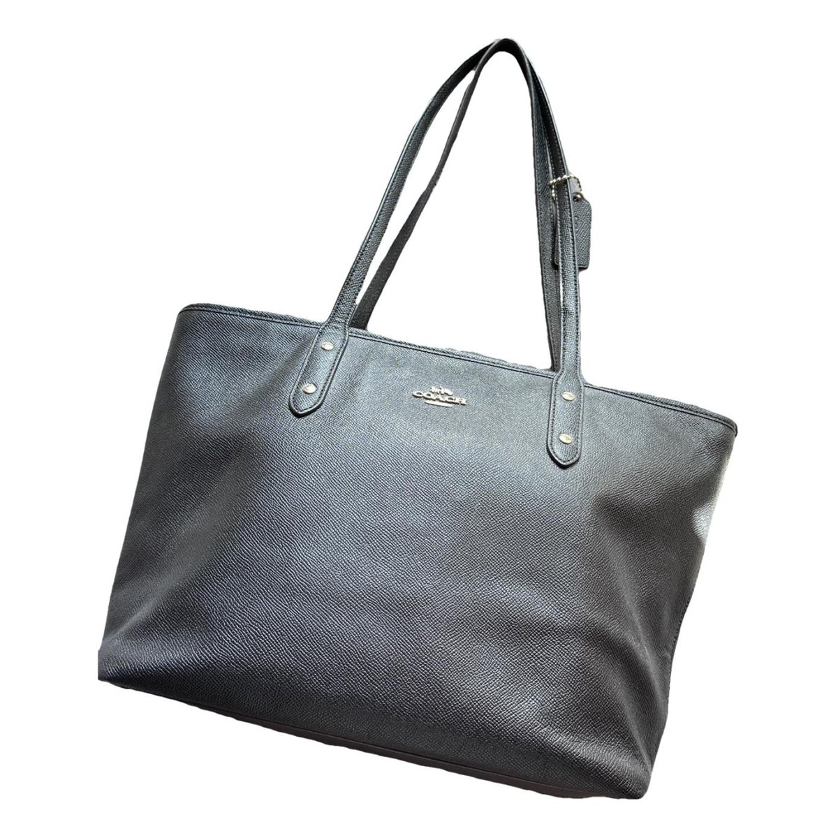 Crossgrain Taxi Tote leather tote