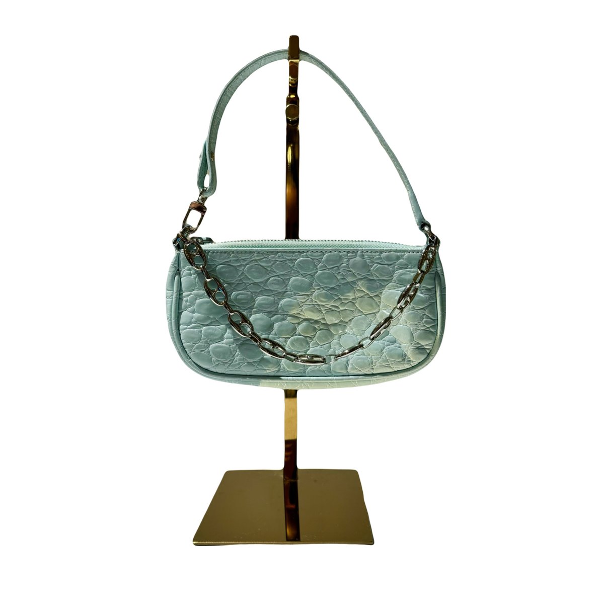 Mini leather handbag