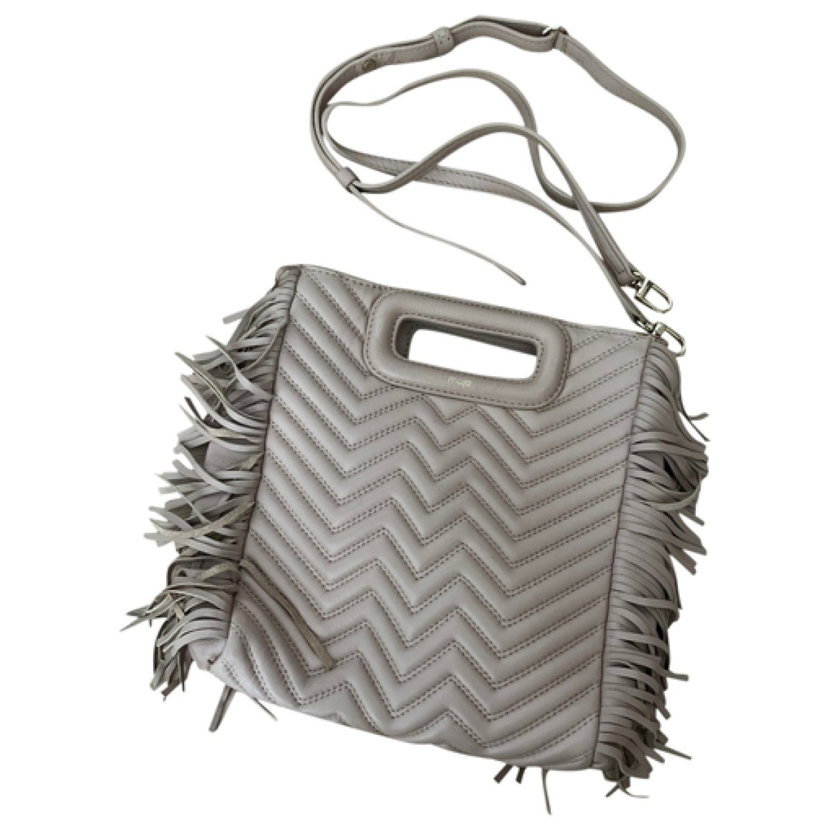 Sac M leather crossbody bag