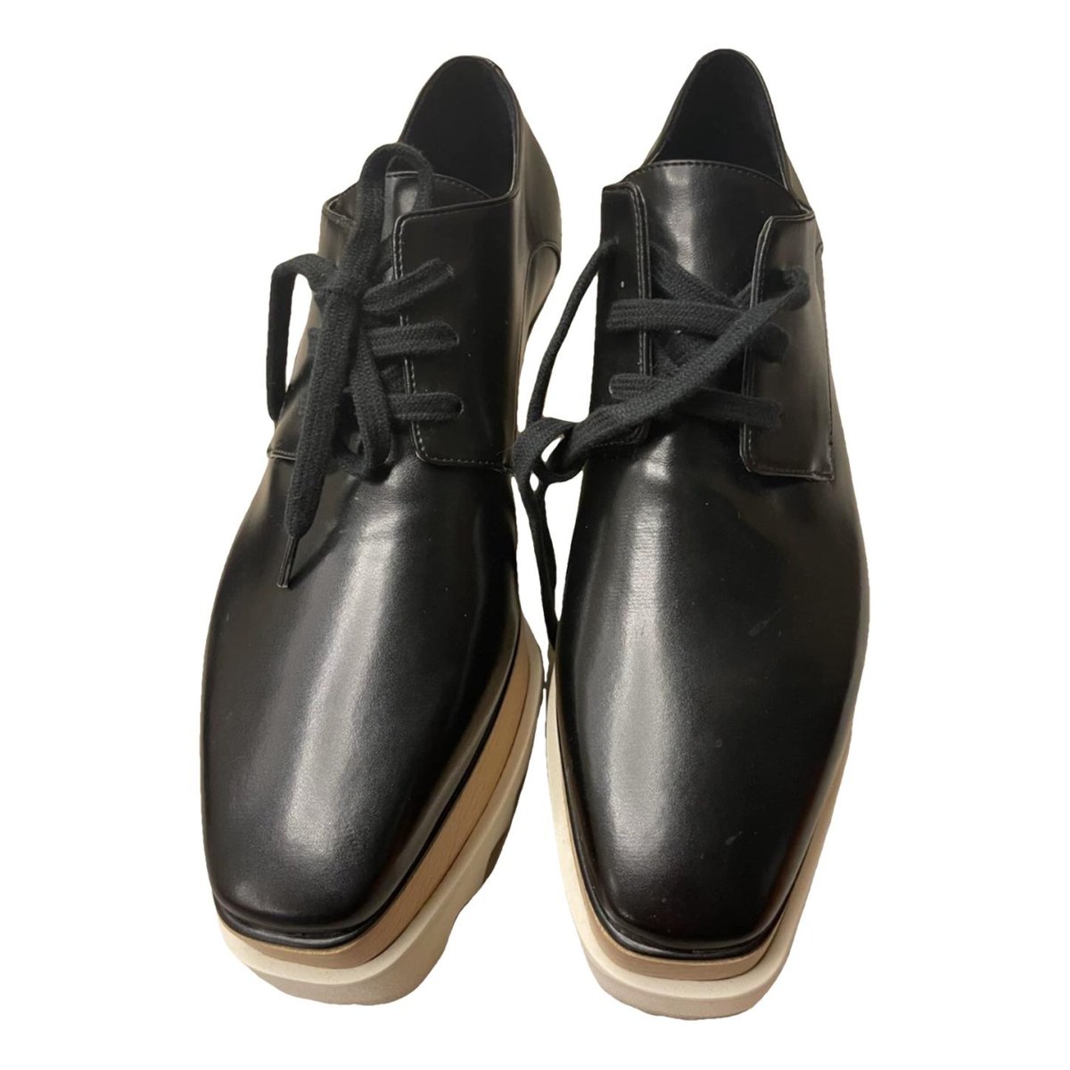 Elyse leather lace ups