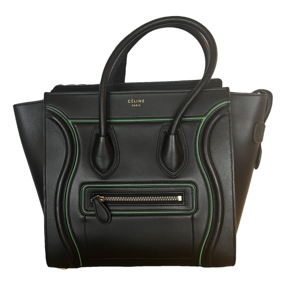 Luggage leather handbag