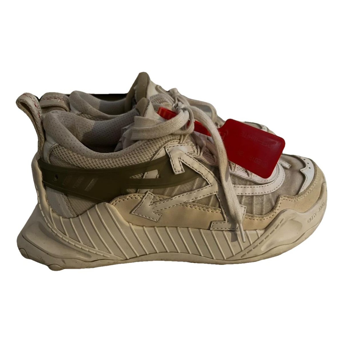 Odsy-1000 leather trainers