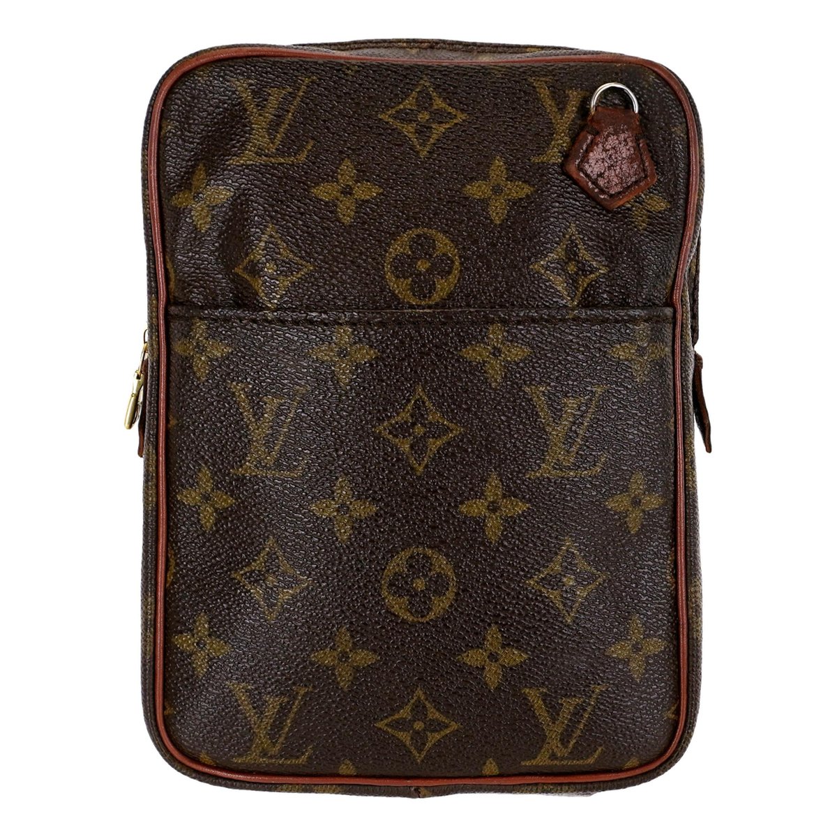 Danube leather crossbody bag