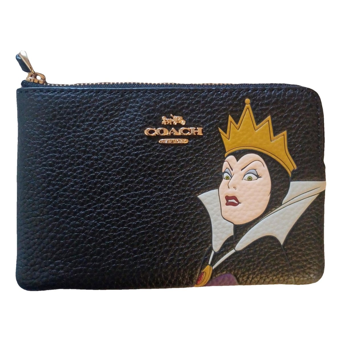 Disney collection leather clutch