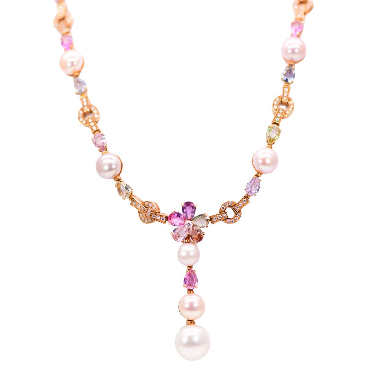Allegra yellow gold necklace