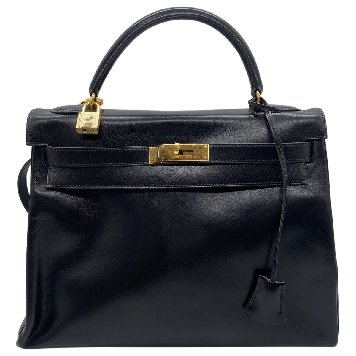 Kelly 32 leather handbag