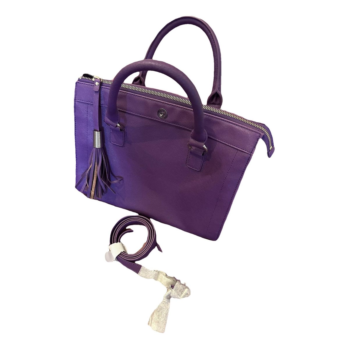 Faux fur handbag