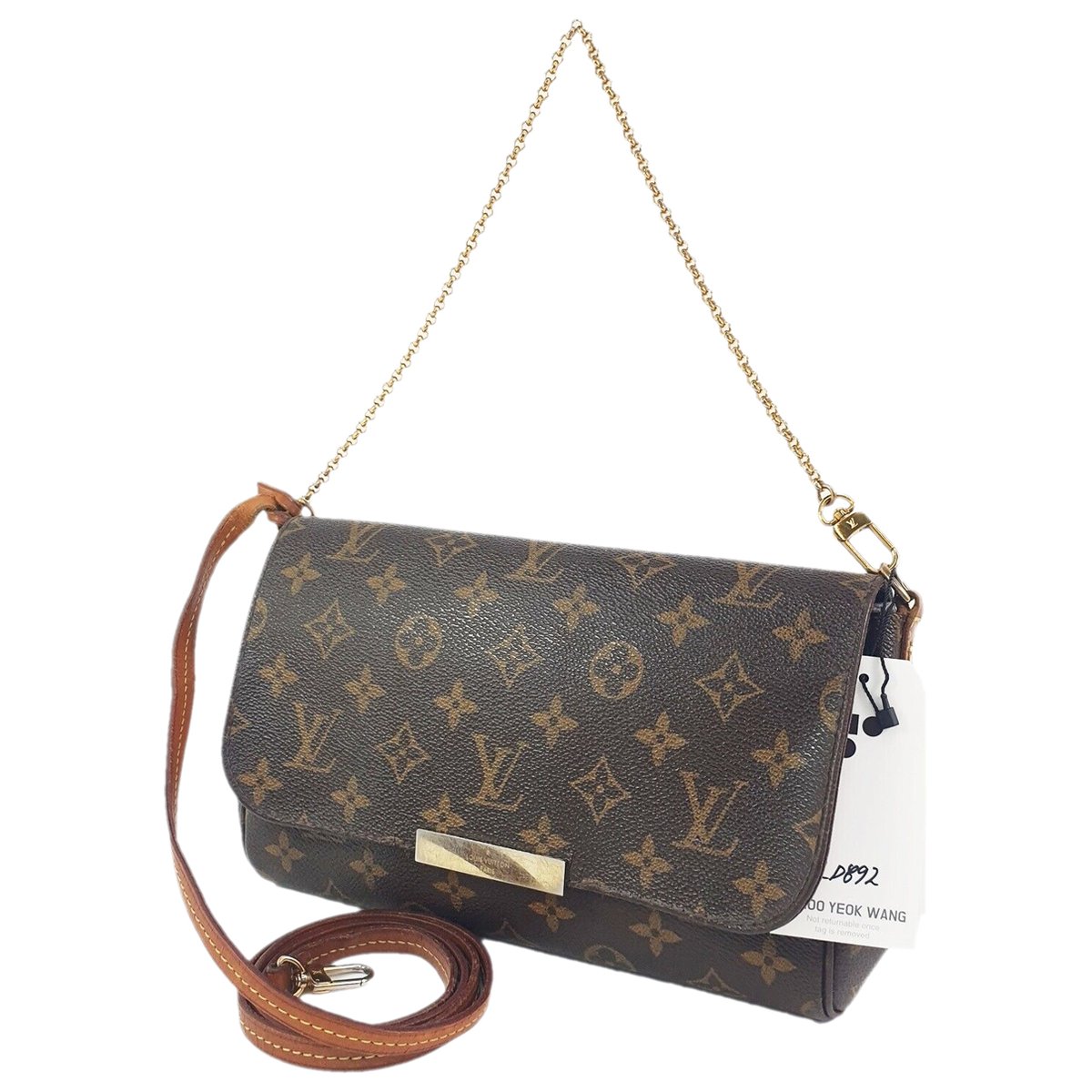 Favorite leather handbag