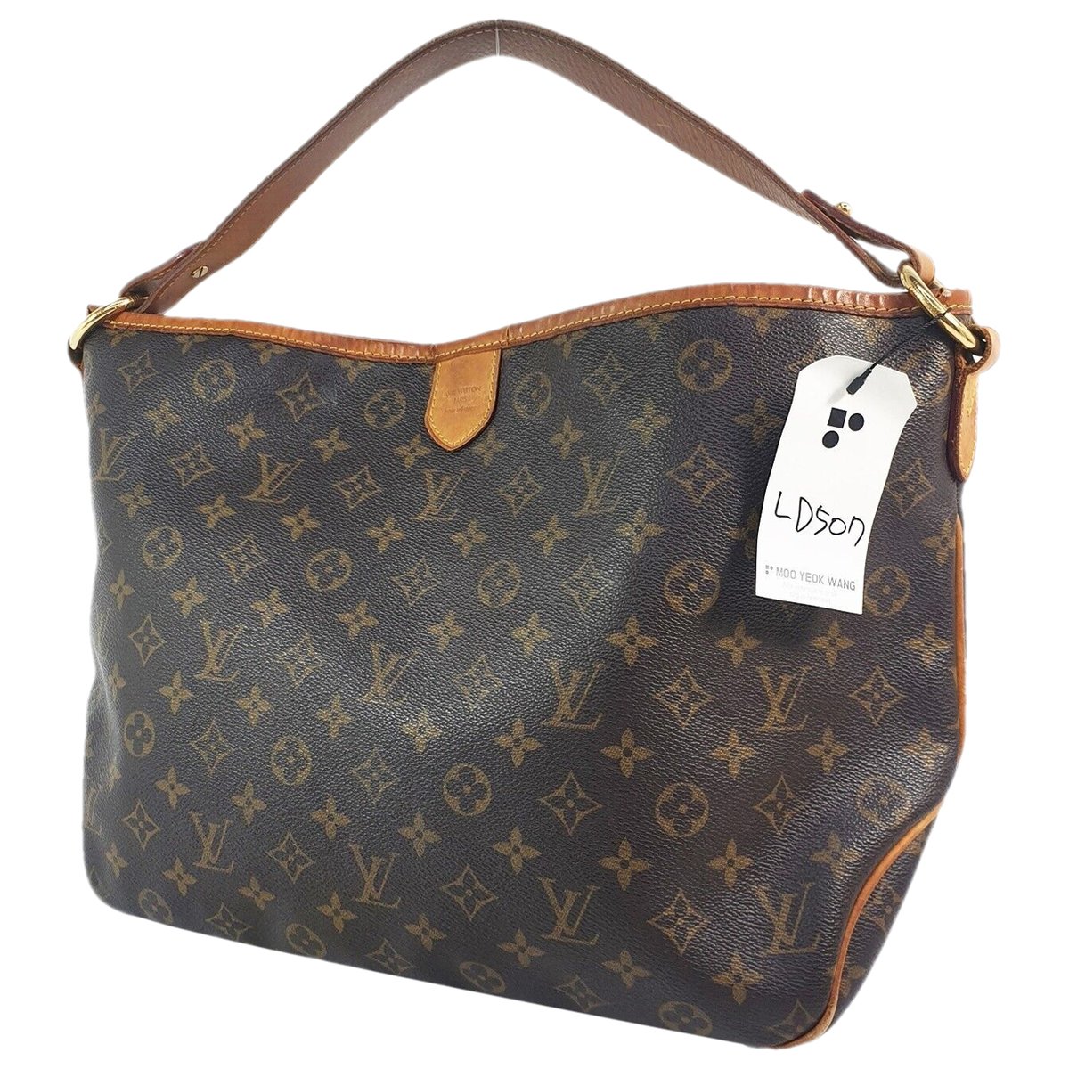 Delightful leather handbag