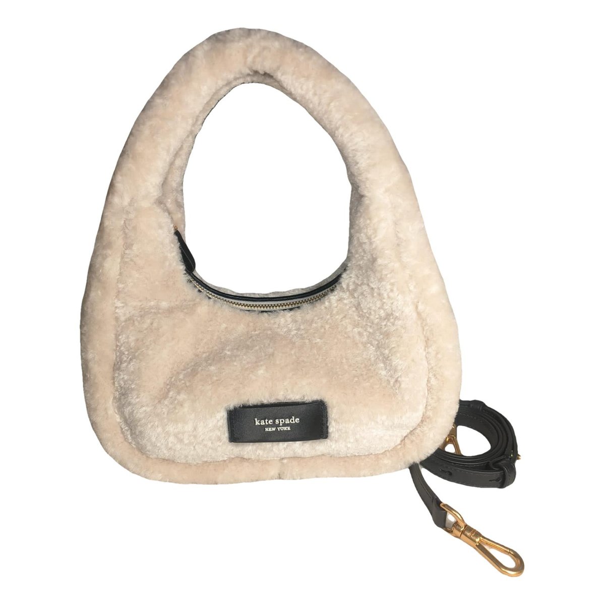 Faux fur handbag