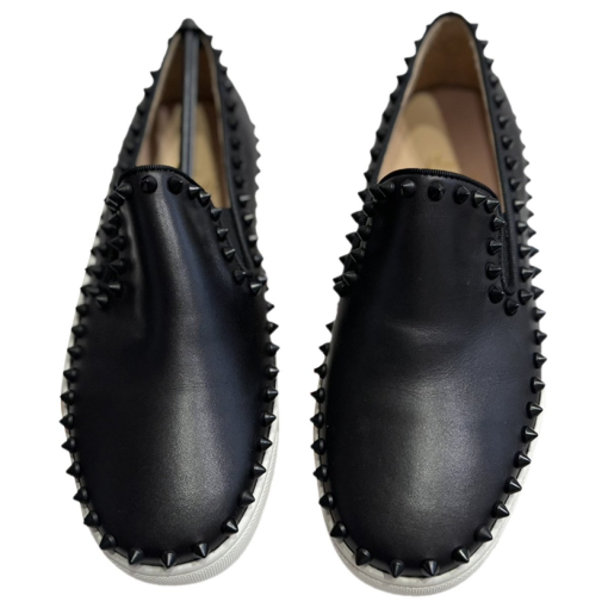 Madame Mix leather flats