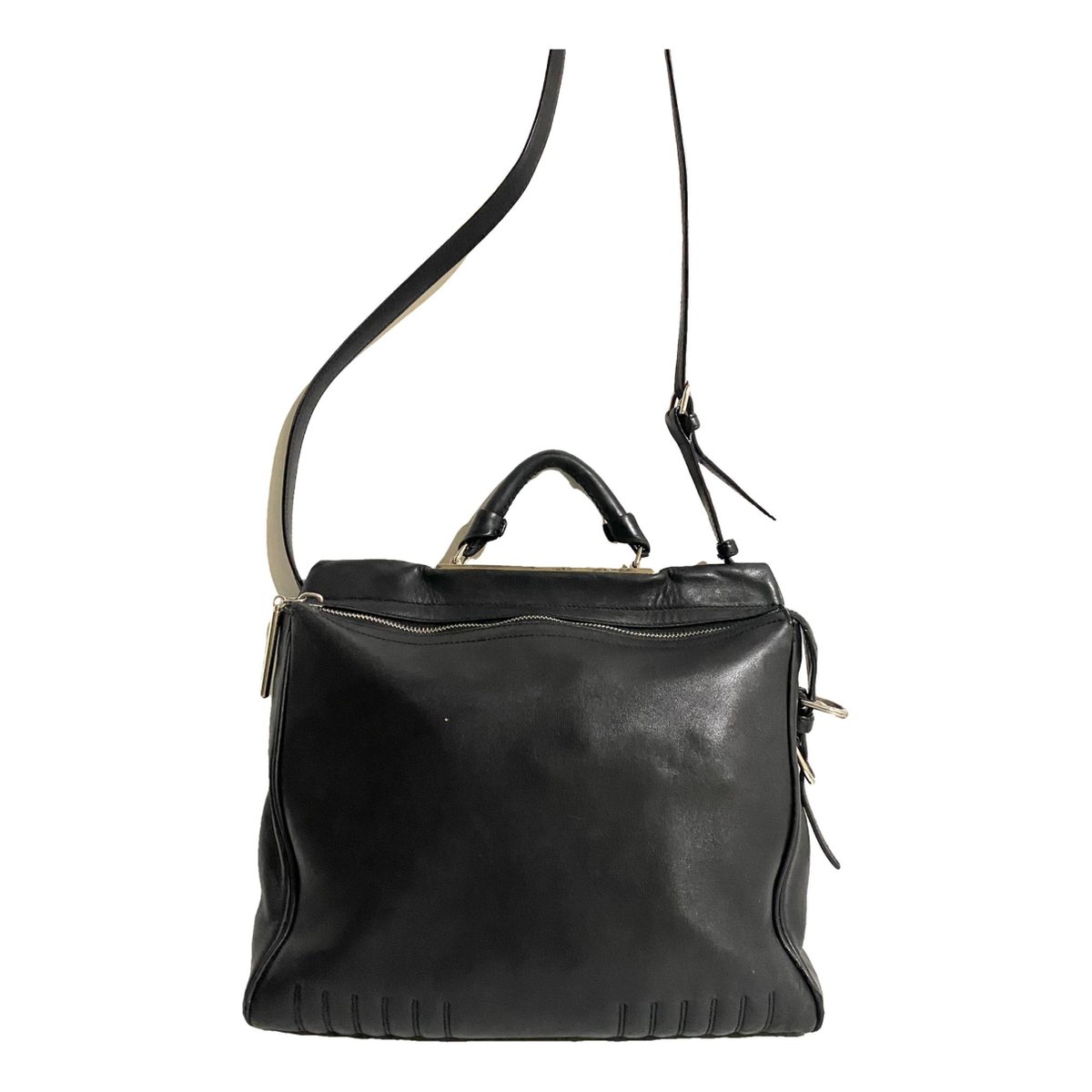 Leather satchel
