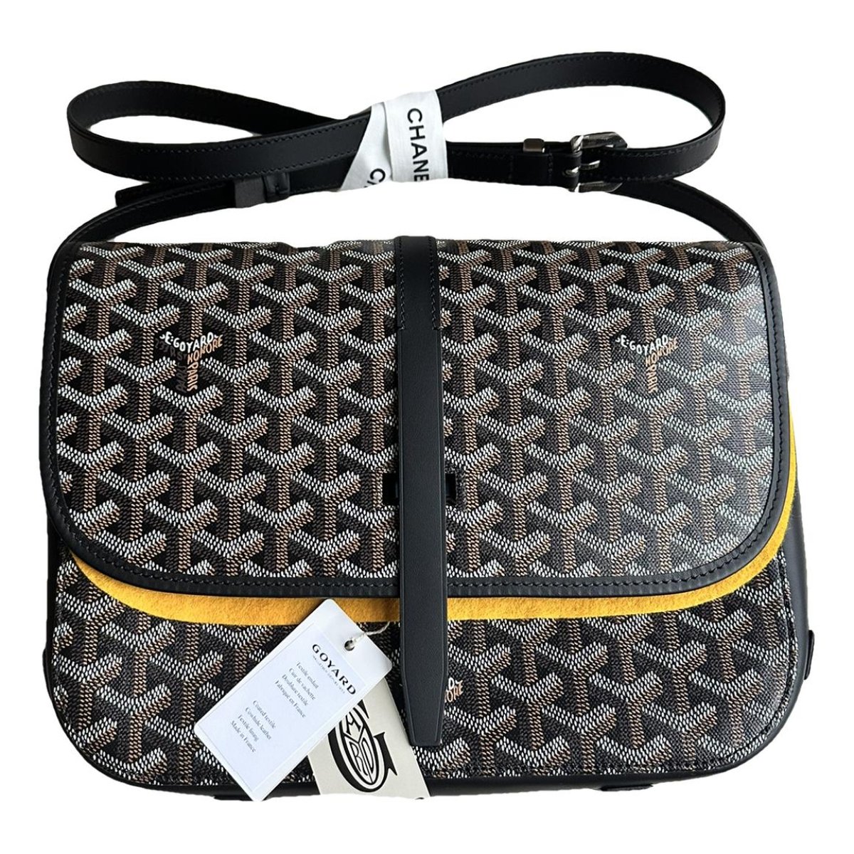 Belvedère cloth crossbody bag