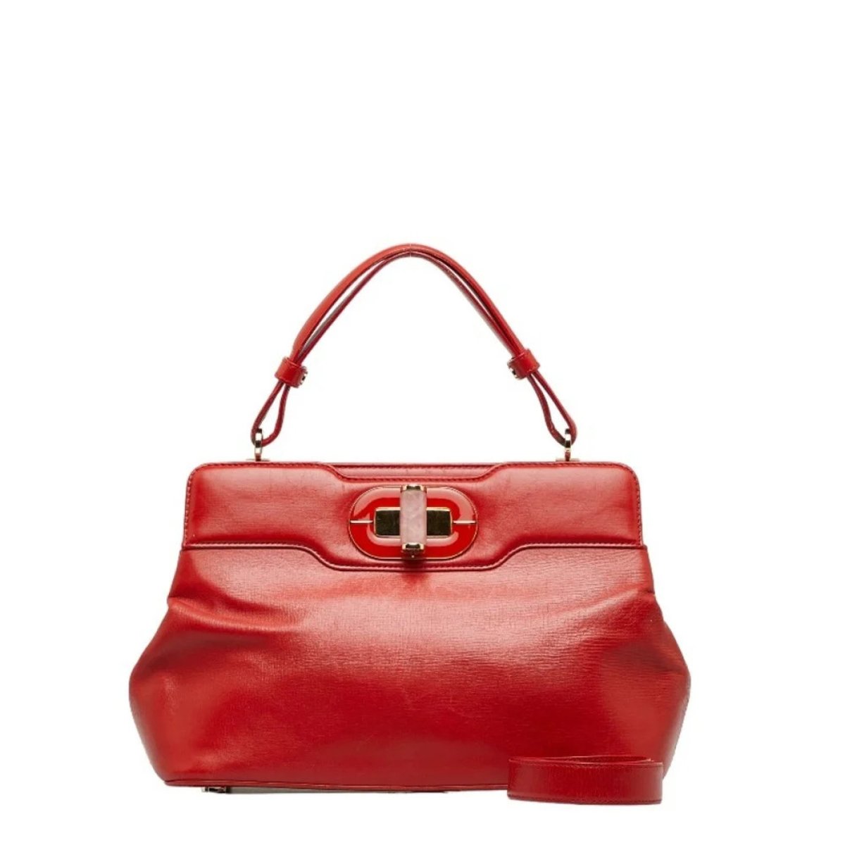 Isabella Rossellini leather handbag