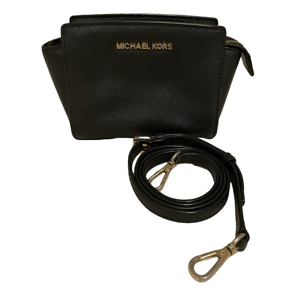 Selma leather crossbody bag