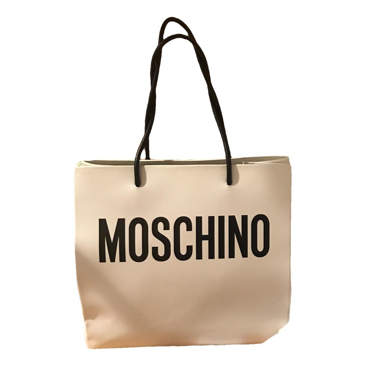 Leather tote