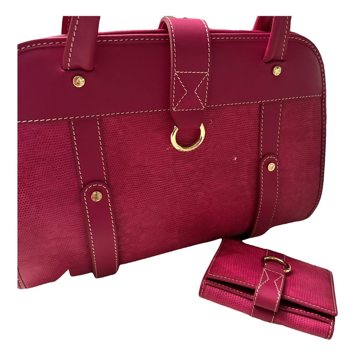Mademoiselle Adjani leather handbag