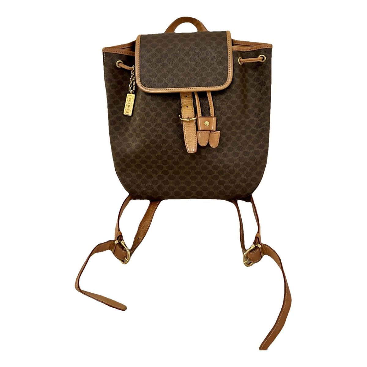 Folco leather backpack