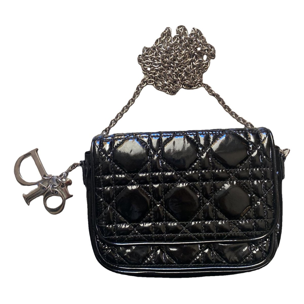 Miss Dior leather clutch bag