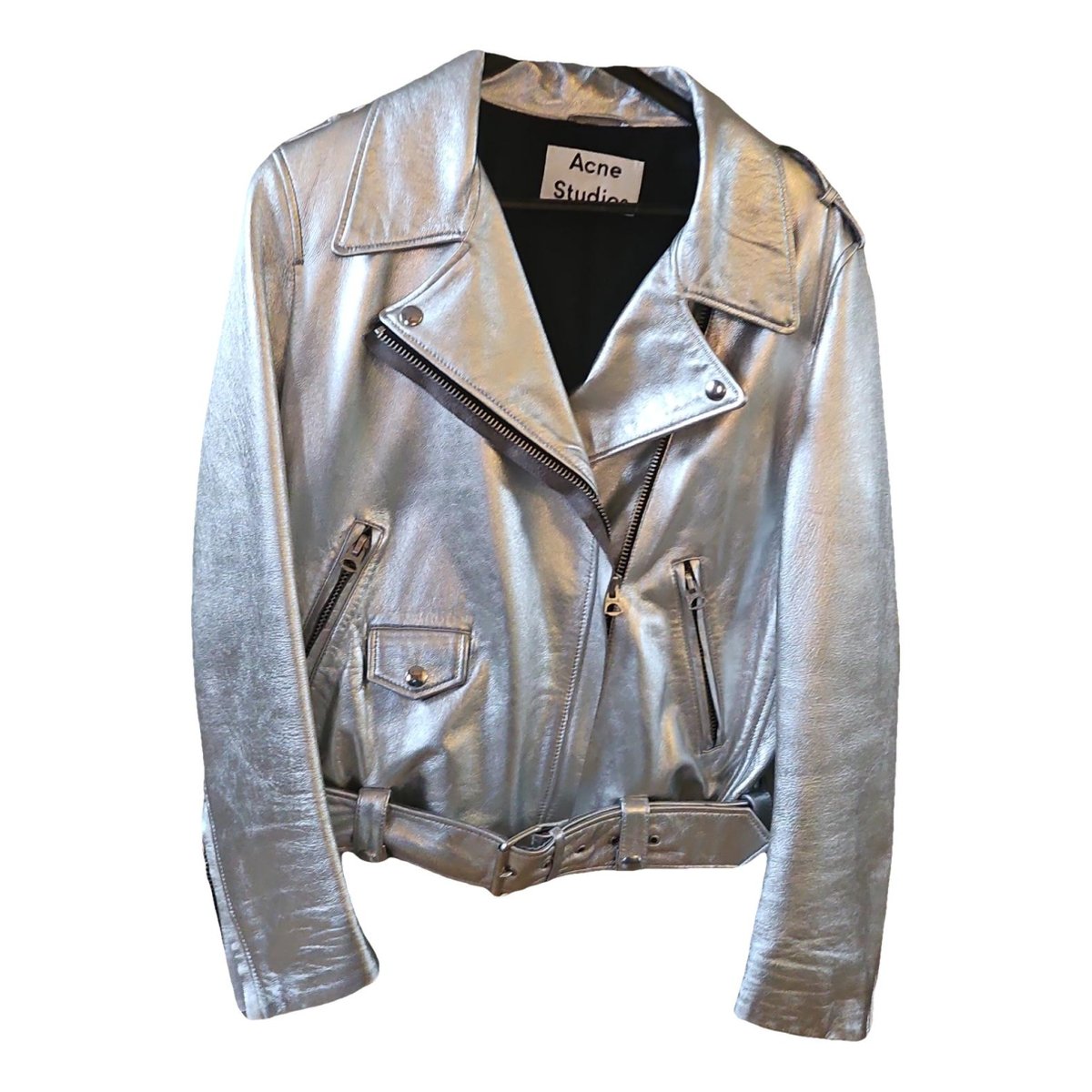 Velocite leather biker jacket