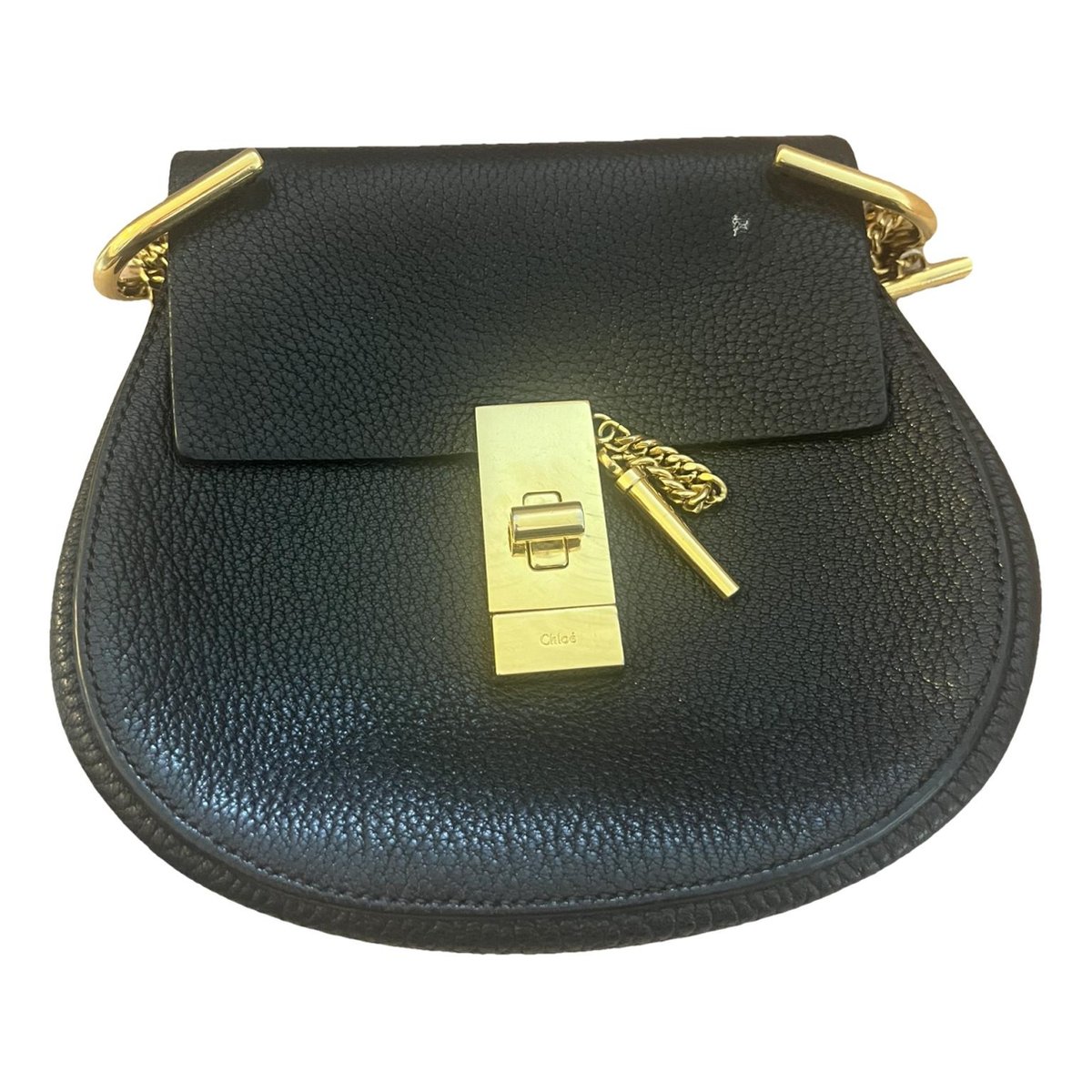Drew leather handbag