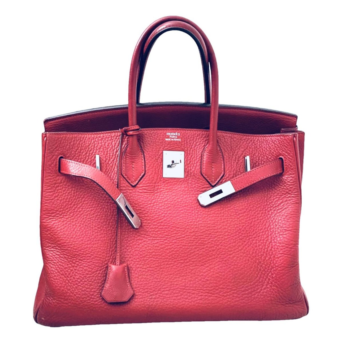 Birkin 35 leather handbag