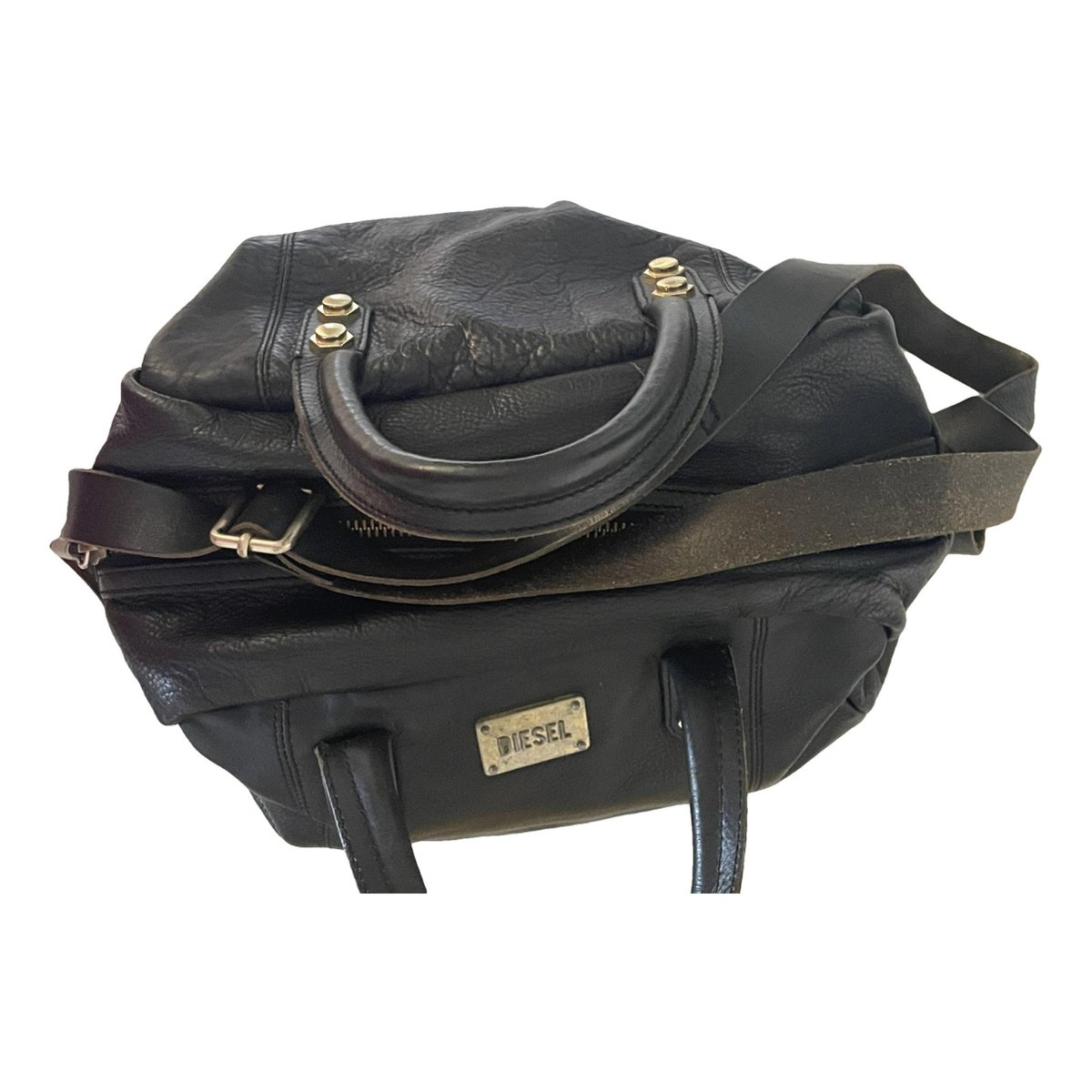 Leather crossbody bag